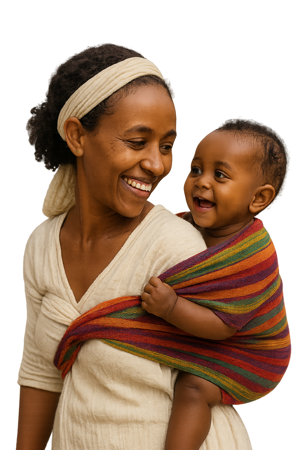 Ethiopian mother and child
